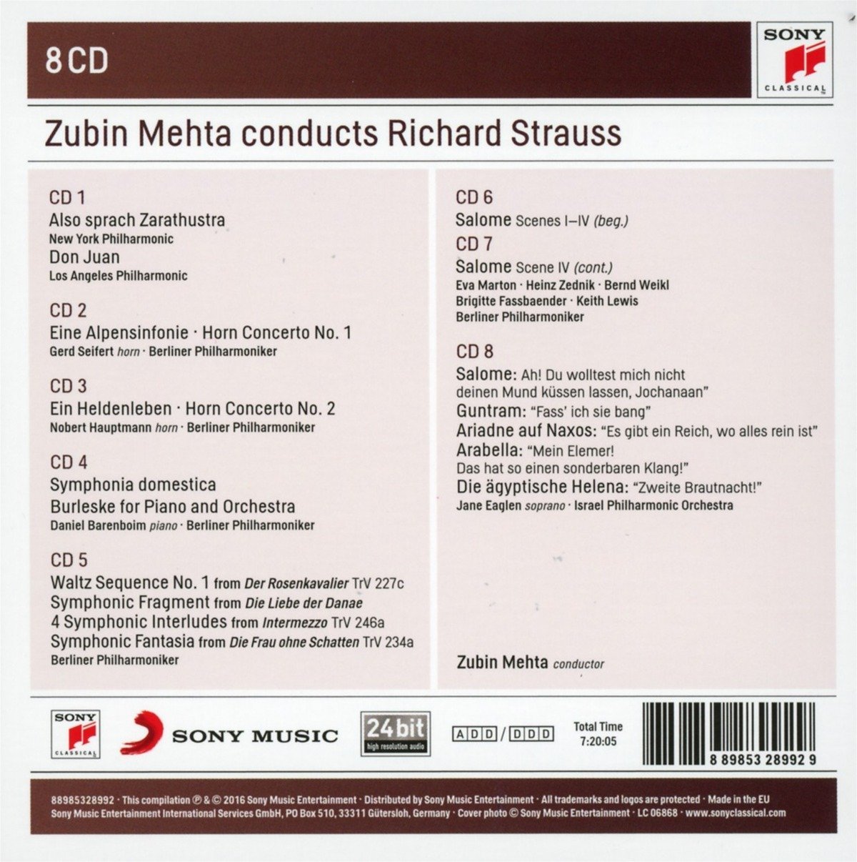 Zubin Mehta Conducts Richard Strauss | Zubin Mehta - 1 | YEO