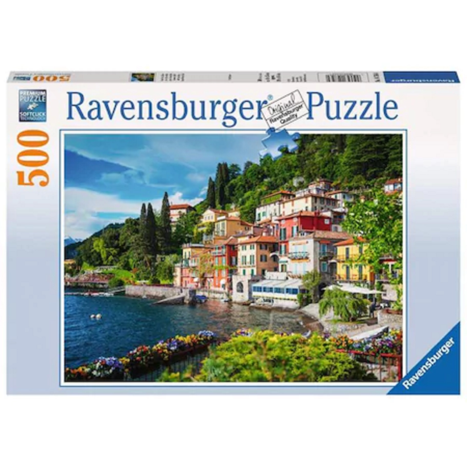 Puzzle 500 piese - Lacul Como Italia | Ravensburger