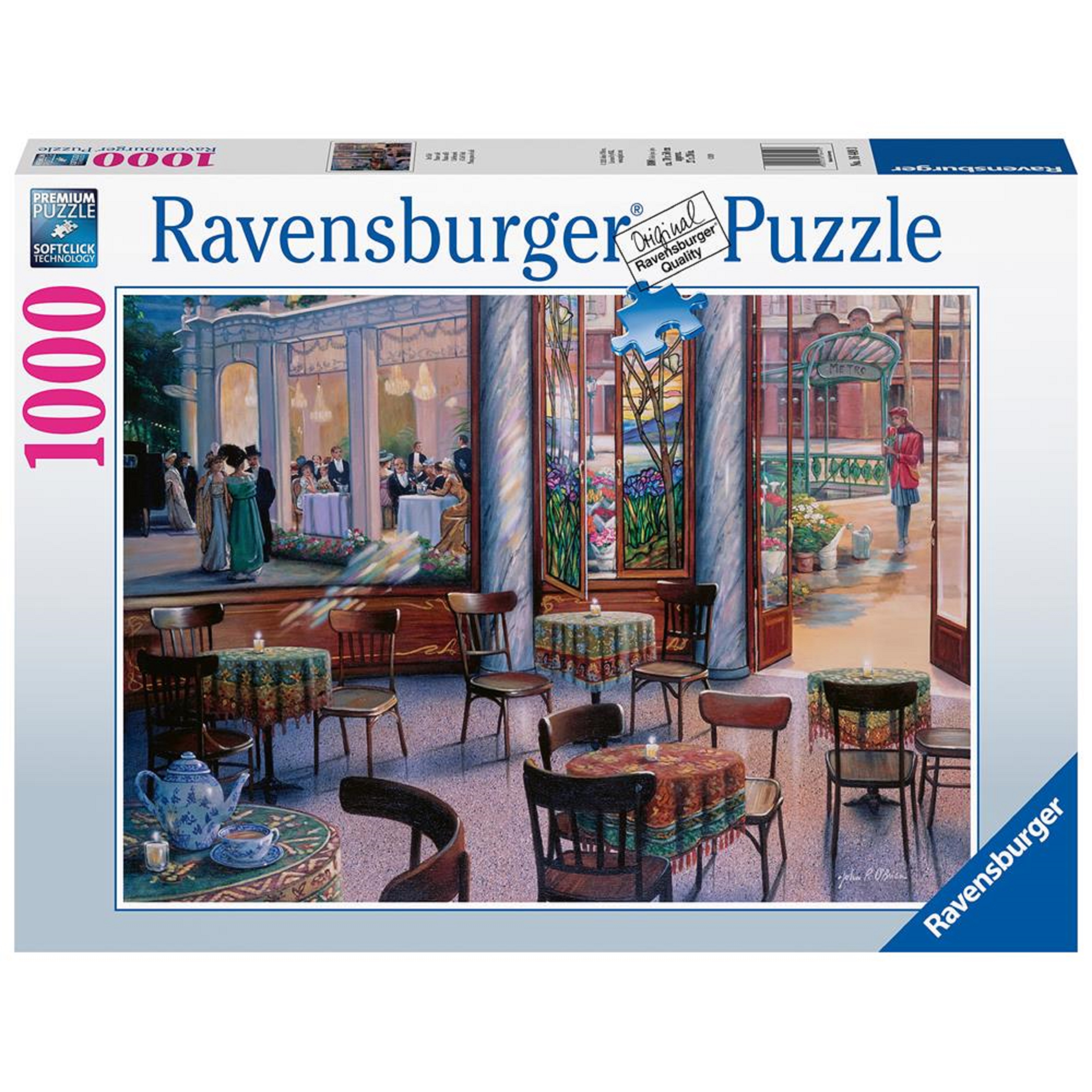 Puzzle 1000 piese - Cafenea | Ravensburger