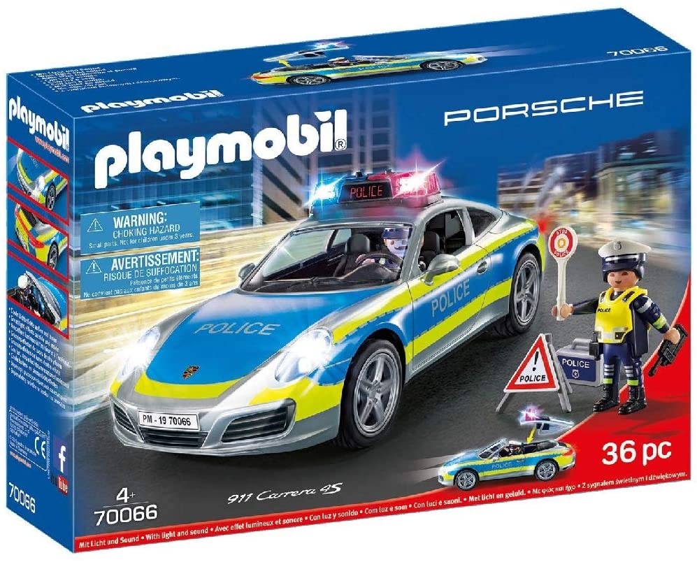 Set jucarii - Porsche - 911 Carrera 4S Police Car | Playmobil - 1