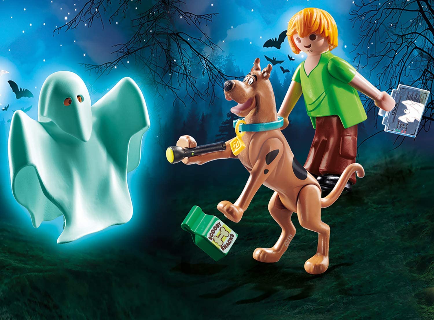 Set jucarii - Scooby and Shaggy with Ghost | Playmobil