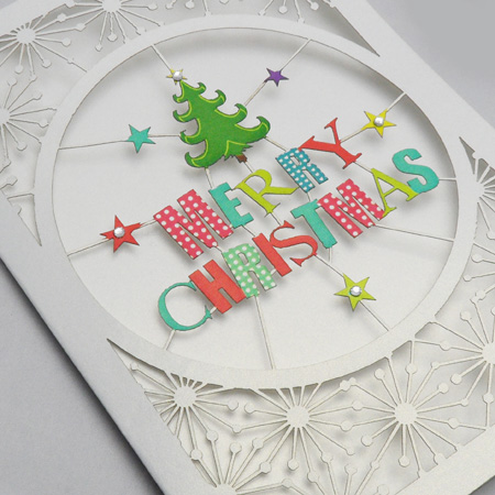 Felicitare - Merry Christmas Tree | Alljoy Design