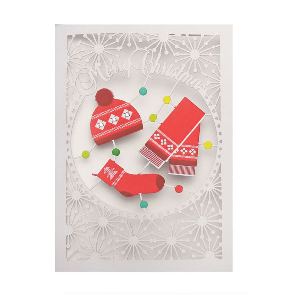 Felicitare - Merry Christmas Socks | Alljoy Design image