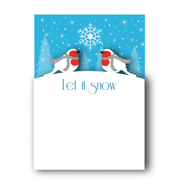 Felicitare - Let it Snow Birds | Alljoy Design - 1 | YEO