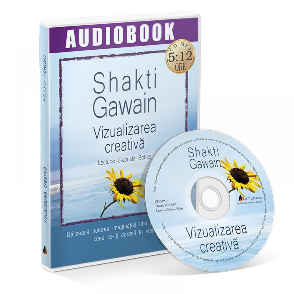 Vizualizarea creativa – Audiobook | Shakti Gawain carturesti 2022
