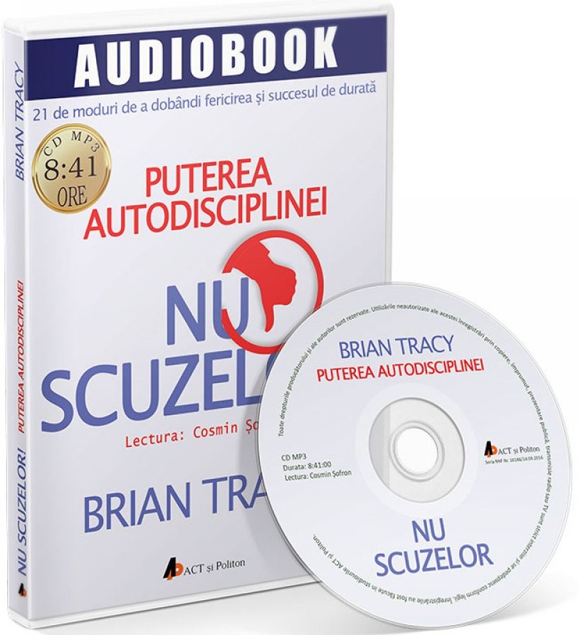 Nu scuzelor! | Brian Tracy Audiobooks imagine 2022