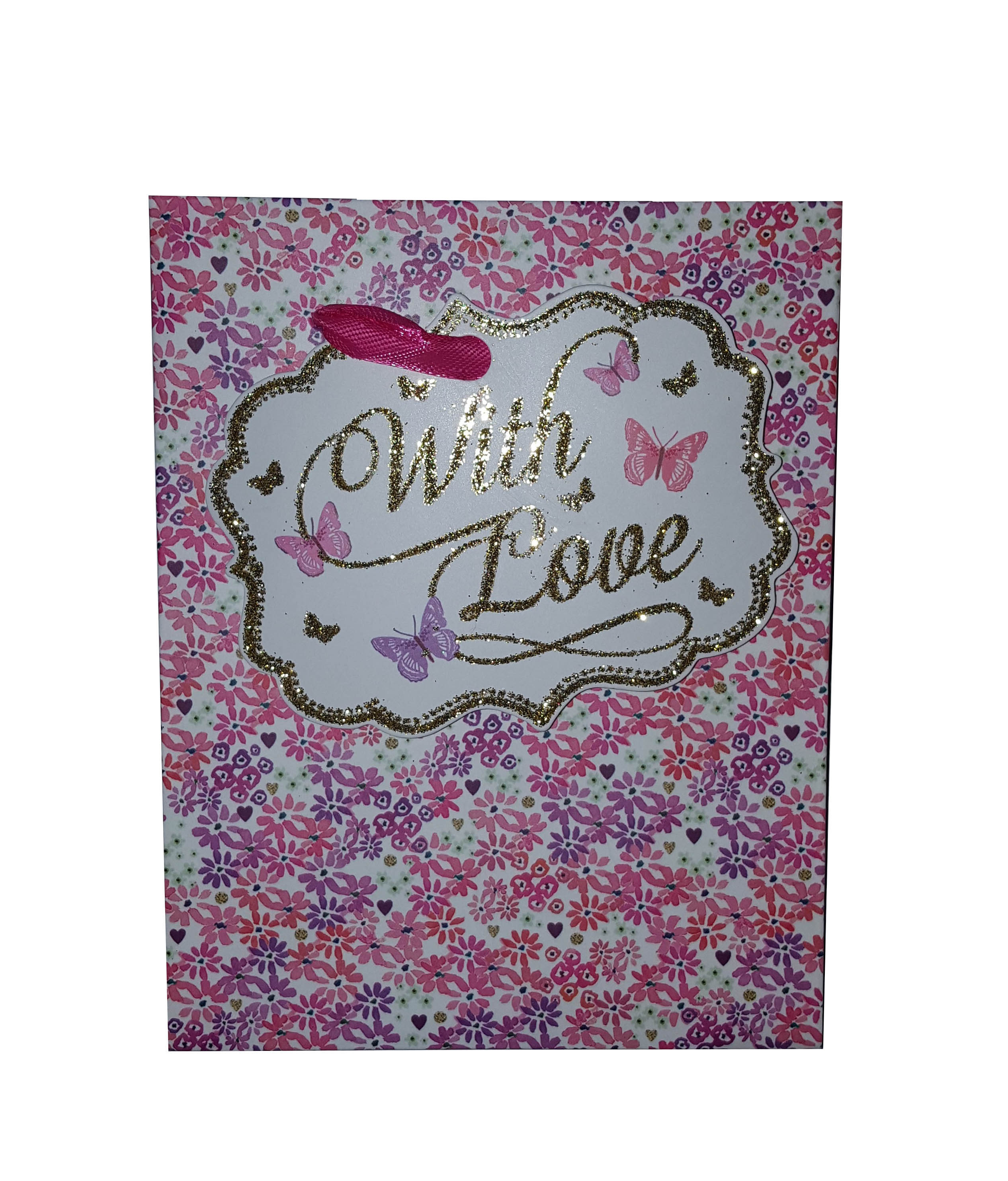 Punga mica pentru cadouri - With Love Floral | Glick