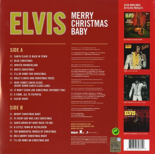 Merry Christmas Baby - Vinyl | Elvis Presley - 1 | YEO