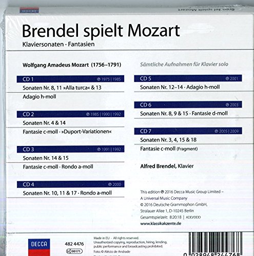 Brendel spielt Mozart | Alfred Brendel