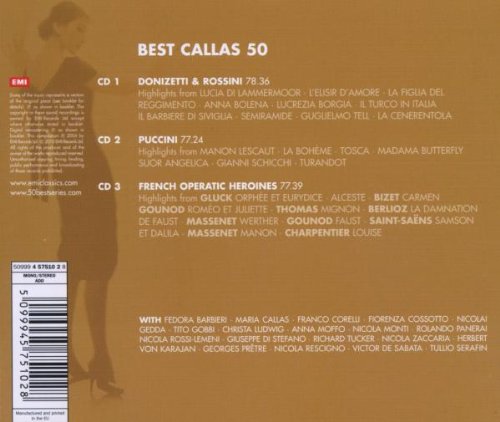 50 Best Callas - Box set | Various Artists - 1 | YEO