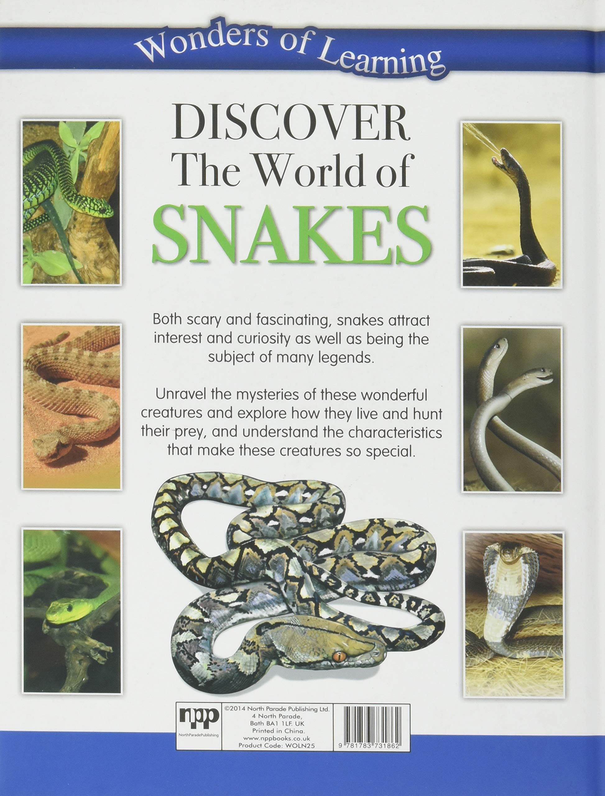 Wonders of Learning: Discover Snakes : Reference Omnibus | 