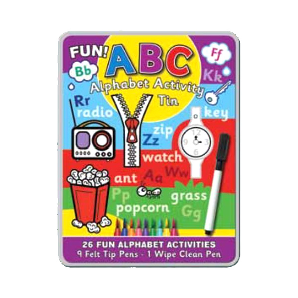 ABC Alphabet Activity Tin | 