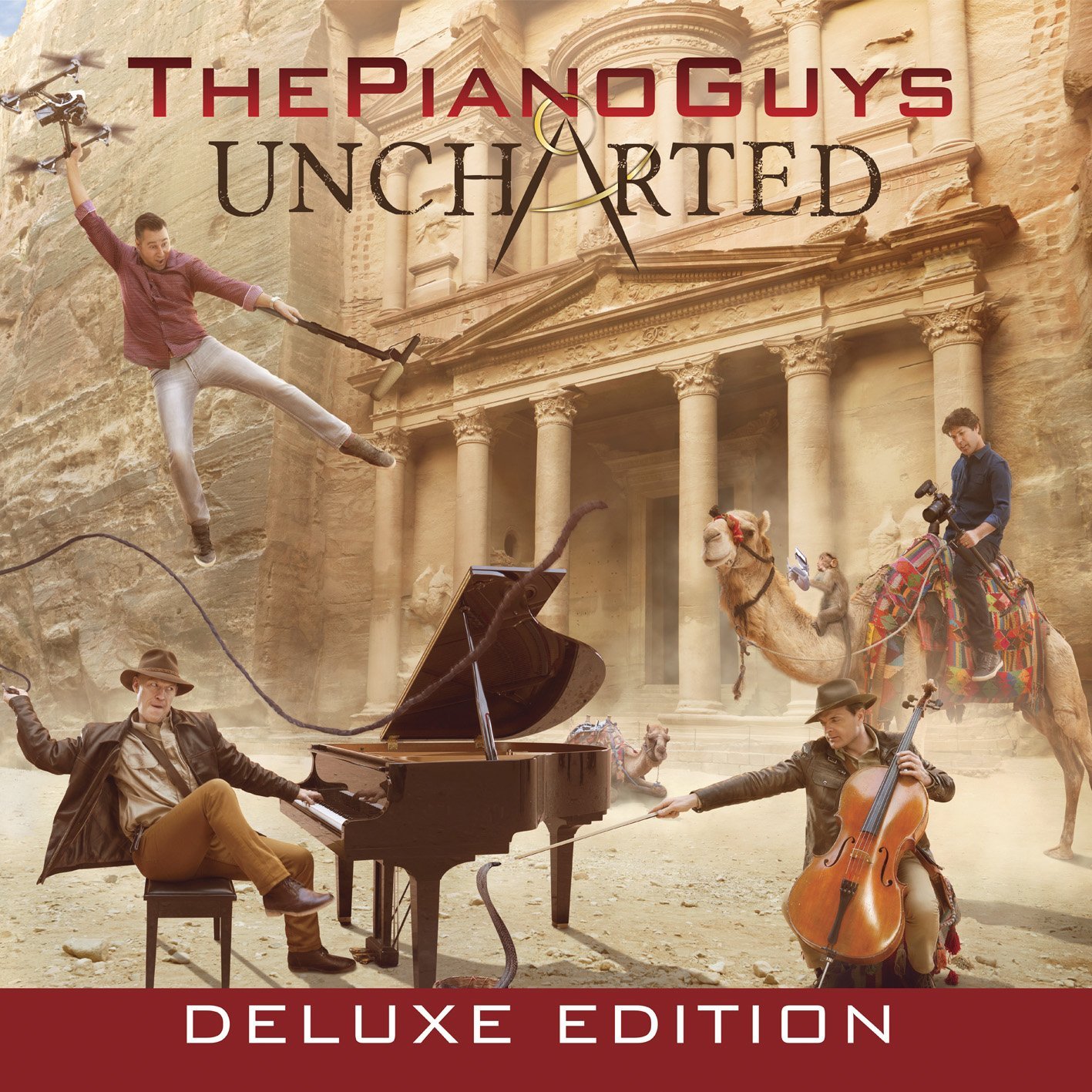 Uncharted Deluxe Edition CD+DVD | The Piano Guys