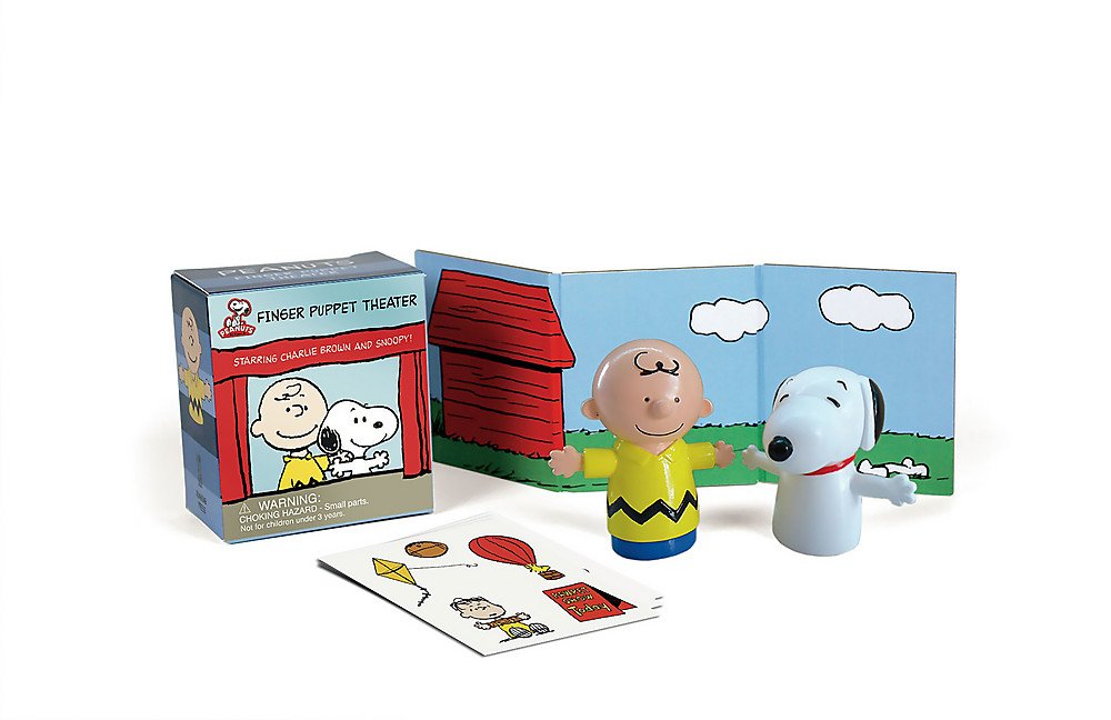 Peanuts Finger Puppet Theater : Starring Charlie Brown and Snoopy! | 
