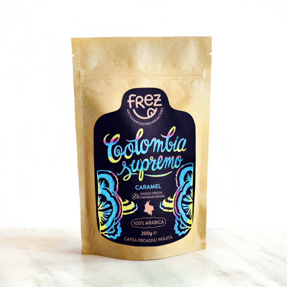  Cafea boabe - Colombia supremo - Caramel | Frez 