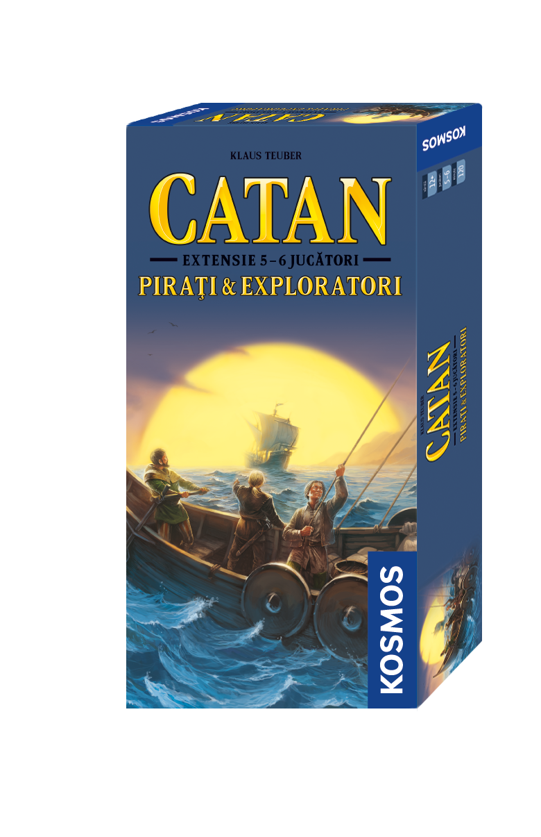 Catan - Extensie Pirati&Exploratori 5/6 jucatori | Kosmos