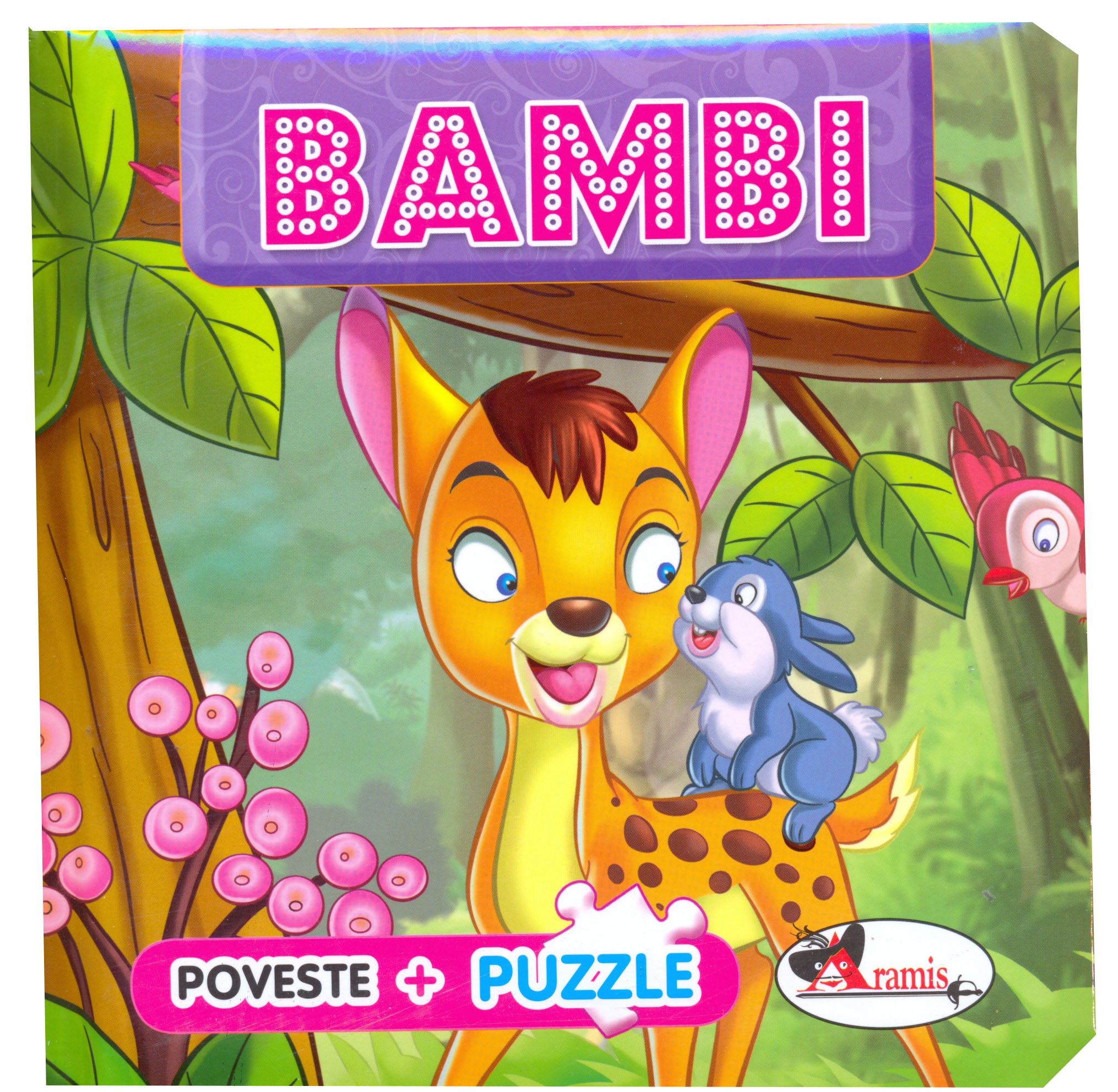 Povesti cu puzzle - Bambi |