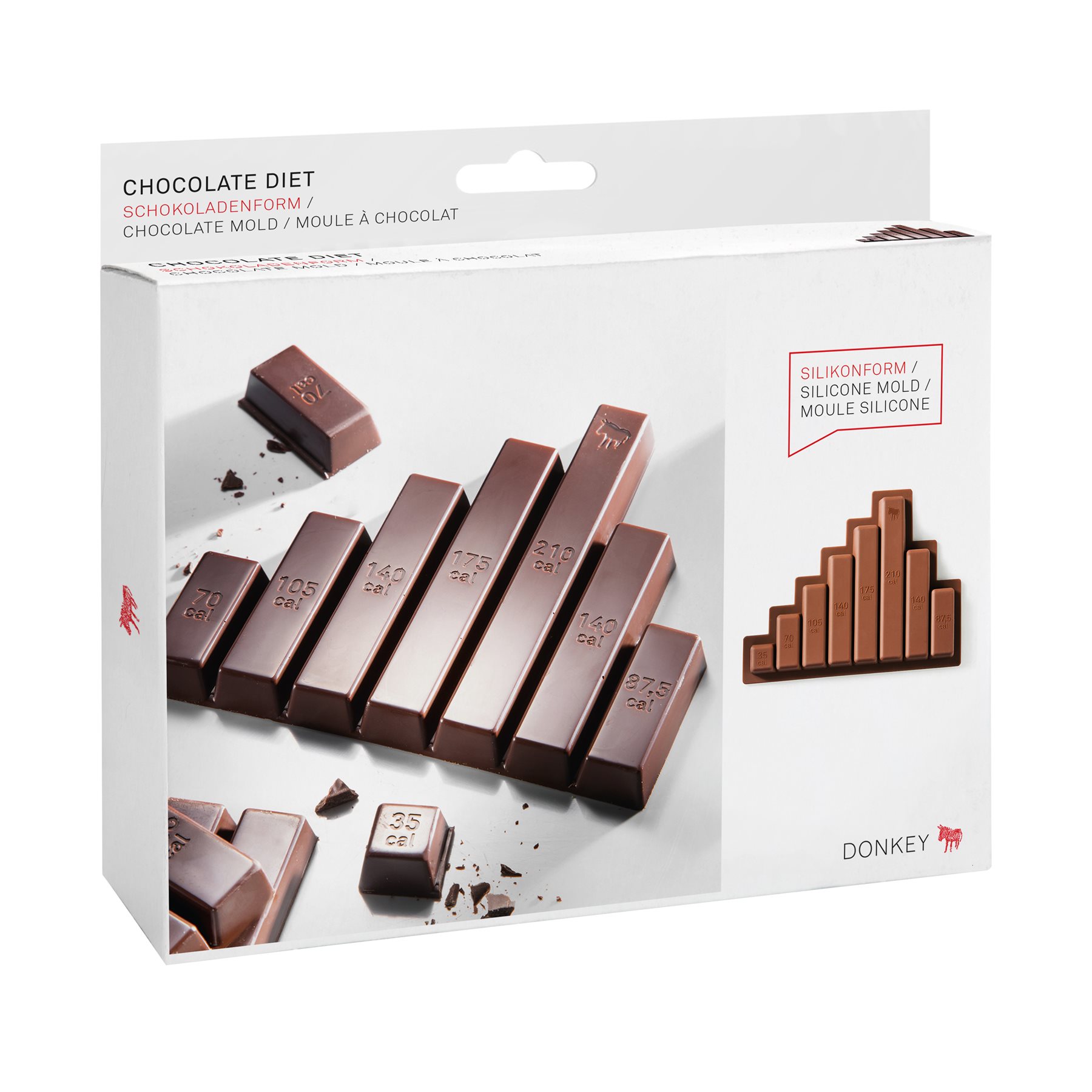 Tava din silicon - Chocolate Diet | Donkey - 1 | YEO