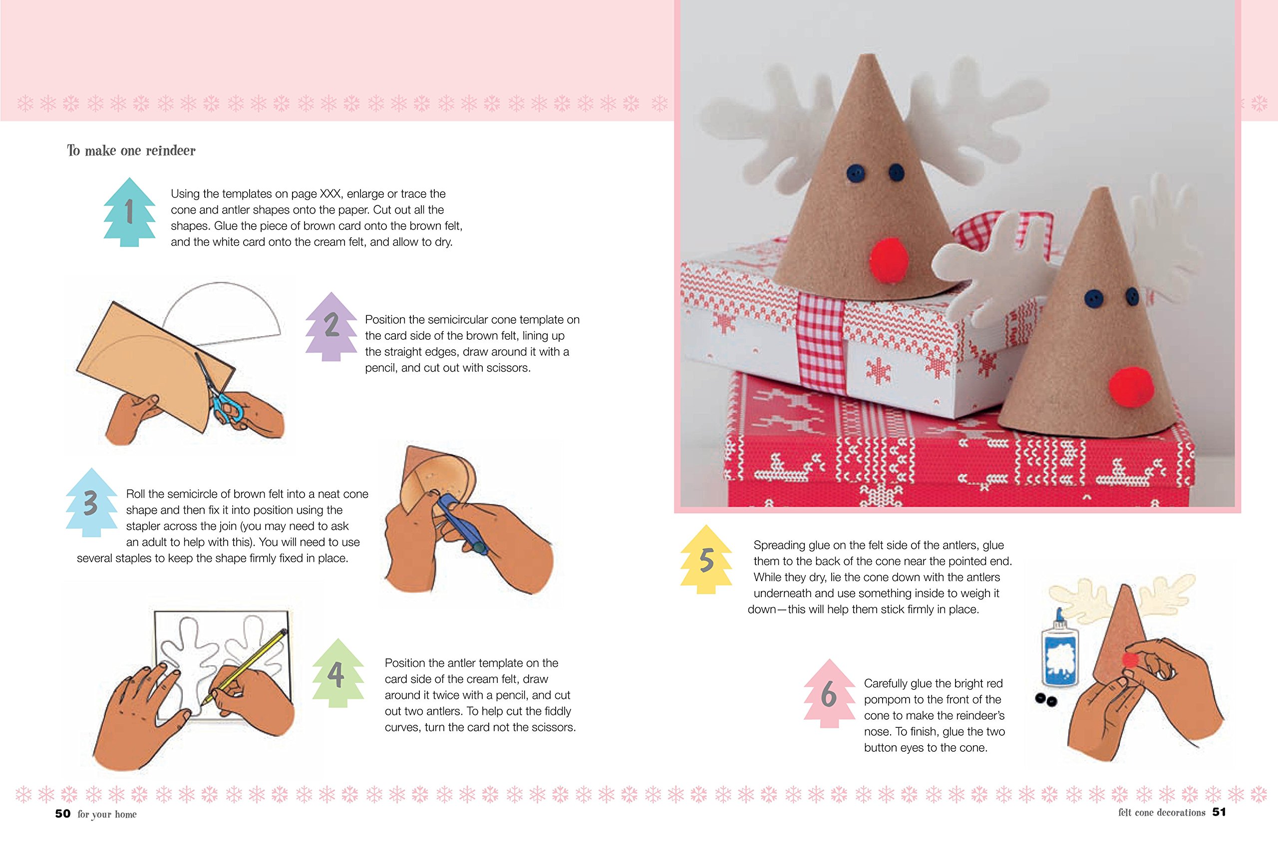 Vezi detalii pentru My First Christmas Craft Book | CICO KIDZ