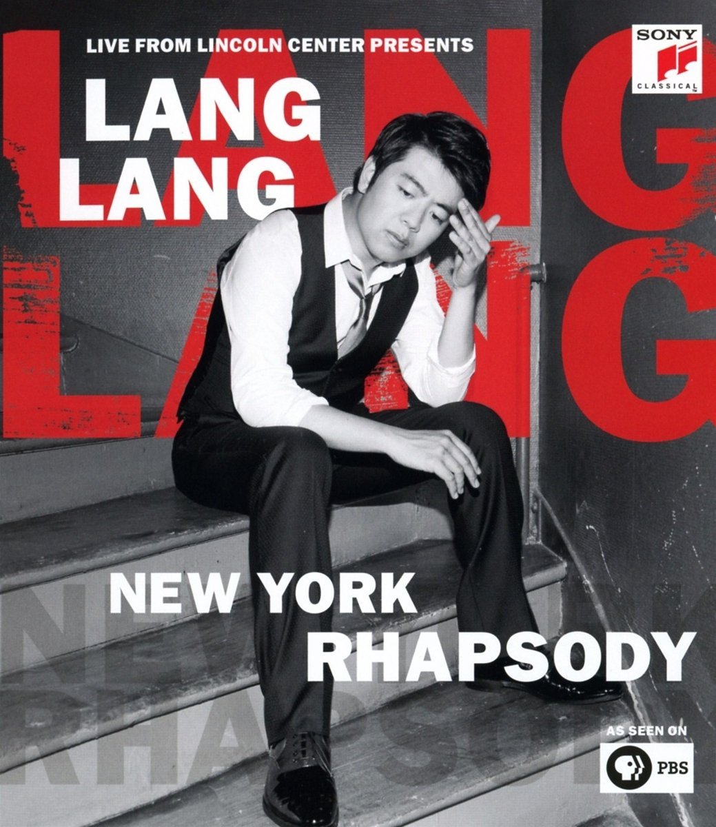 Lang Lang: New York Rhapsody - Live At The Lincoln Center Blu Ray Disc | Lang Lang