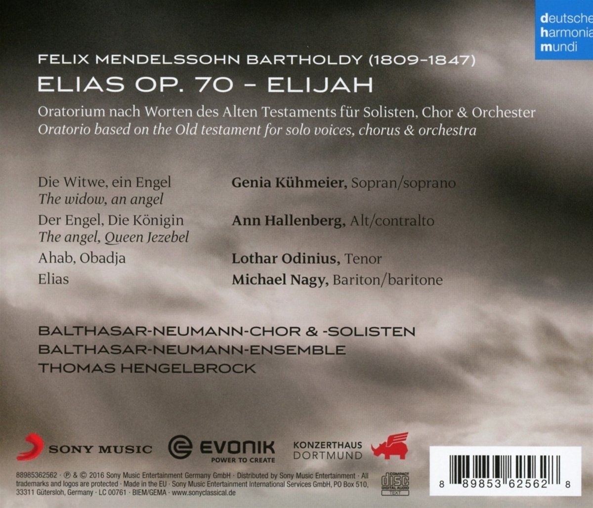 Elias, Op. 70 | Thomas Hengelbrock, Felix Mendelssohn - 1 | YEO