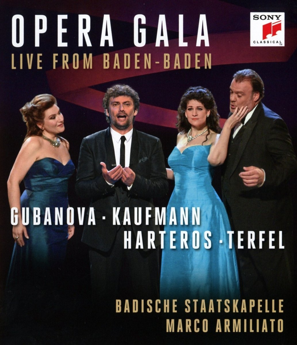 Opera Gala: Live From Baden-Baden Blu Ray Disc | Jonas Kaufmann