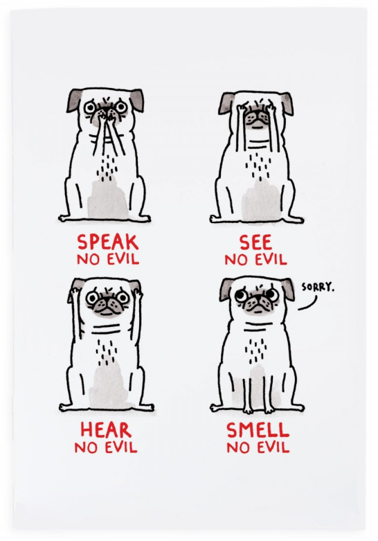 Carnet - Smell No Evil | OHH Deer