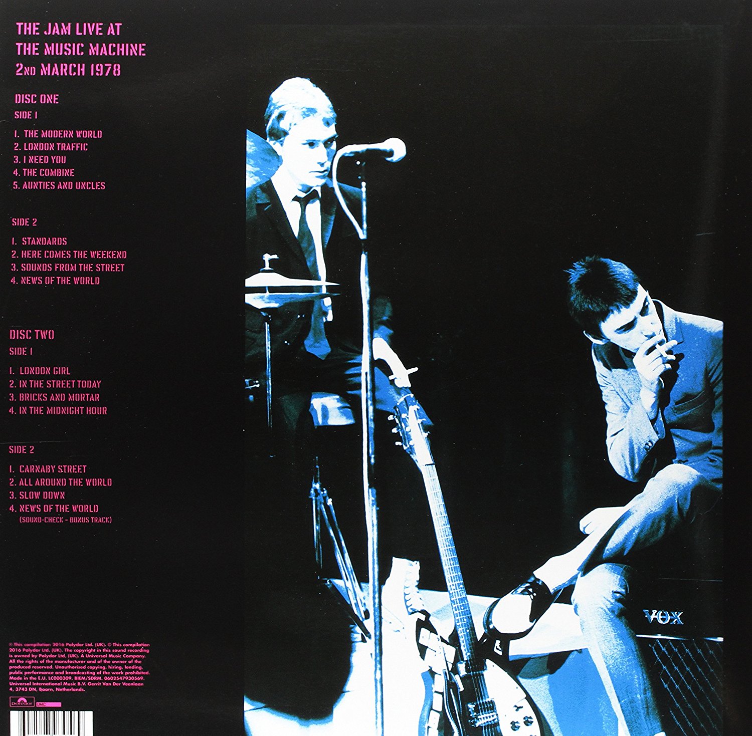 Live at the Music Machine - Vinyl | The Jam - 1 | YEO