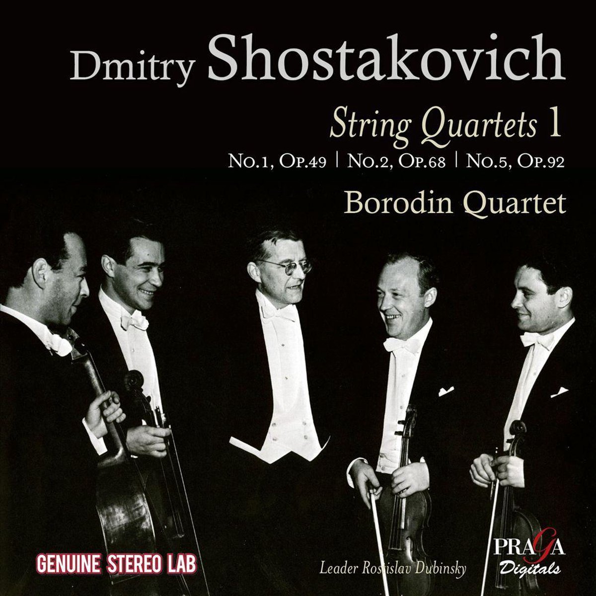 Shostakovich: String Quartets 1 | Dmitri Shostakovich, Borodin Quartet - 1 | YEO