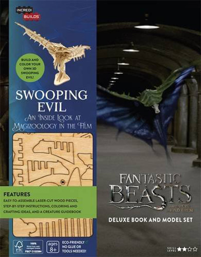 IncrediBuilds: Fantastic Beasts - Swooping Evil Deluxe Model and Book Set | Jody Revenson