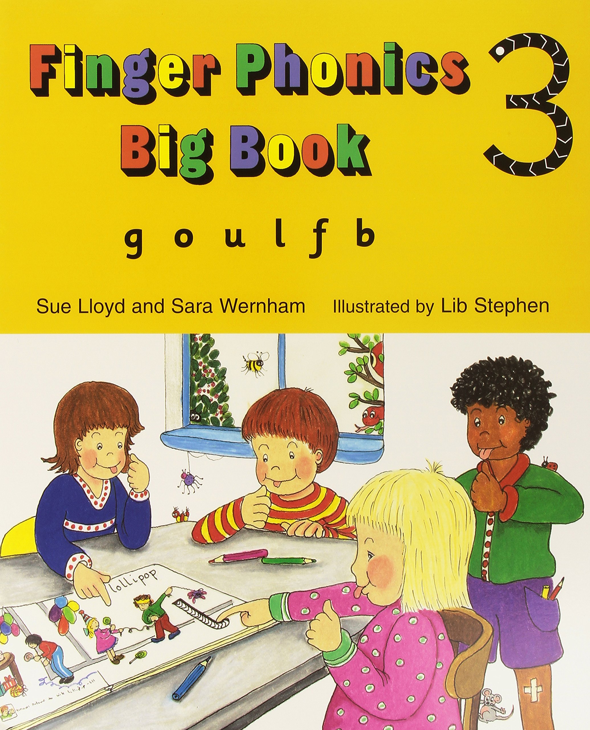 Finger Phonics Big Books 1-7 | Sara Wernham, Sue Lloyd - 3 | YEO