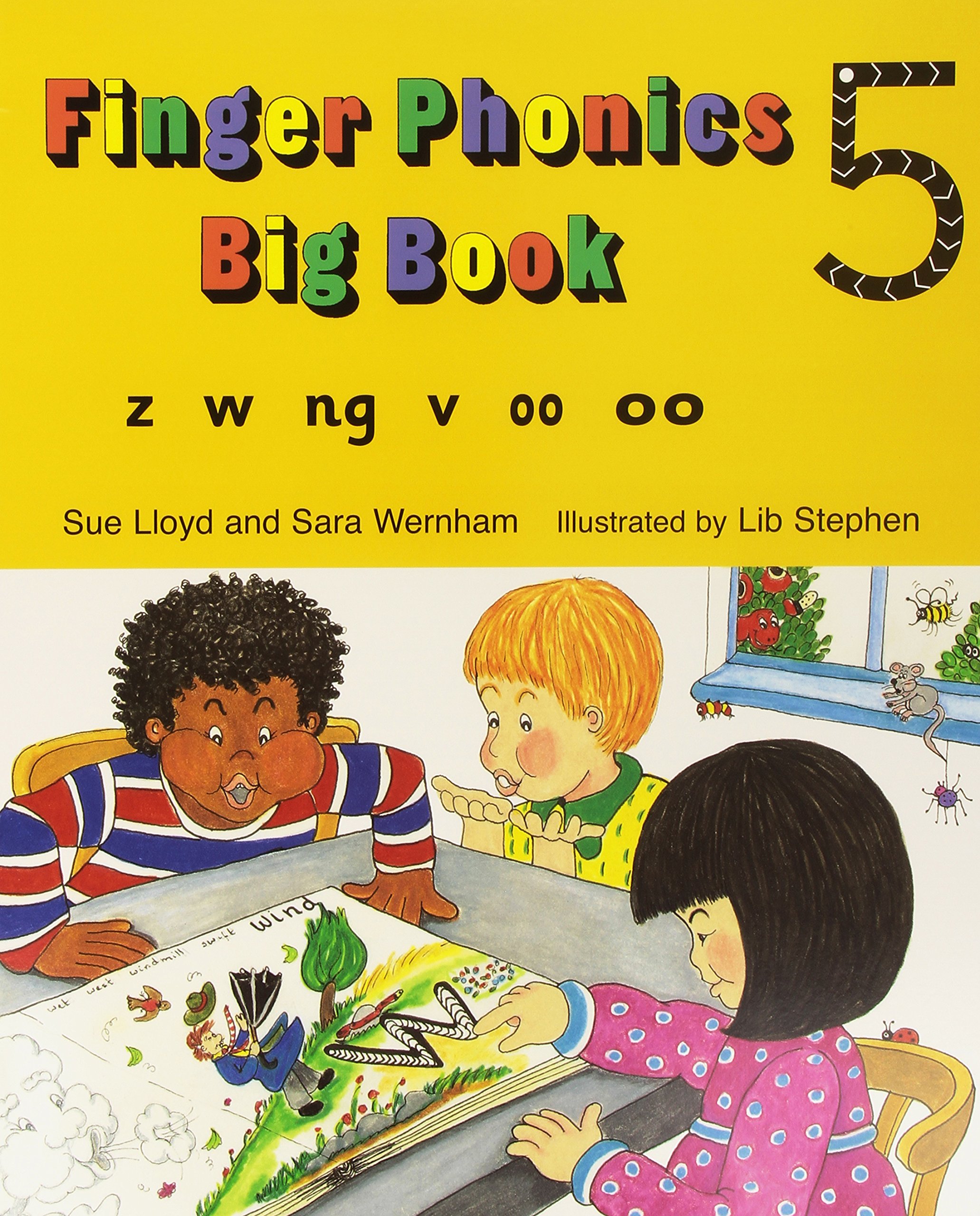 Finger Phonics Big Books 1-7 | Sara Wernham, Sue Lloyd