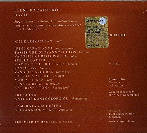 David | Eleni Karaindrou - 1 | YEO