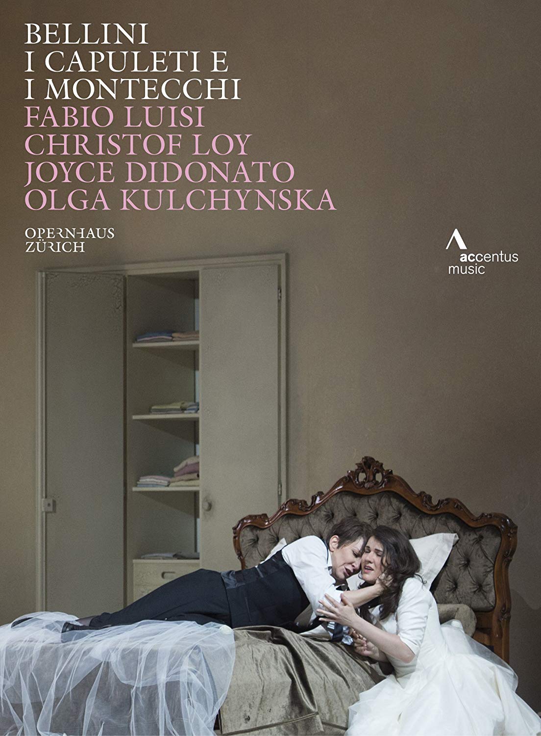 Vicenzo Bellini:Capuleti e i Montecchi (DVD) | Joyce DiDonato, Olga Kulchynska, Fabio Luisi, Philharmonie Zürich, Chorus of the Opernhaus Zürich