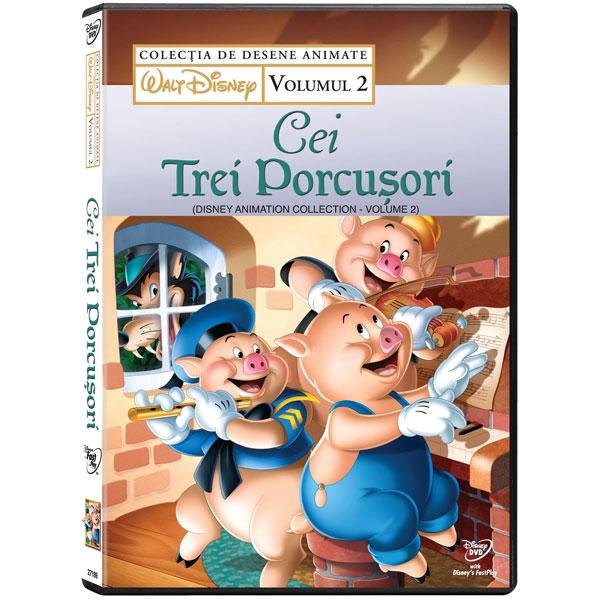 Cei Trei Porcusori - Colectia Disney vol. 2 / The Three Little Pigs |