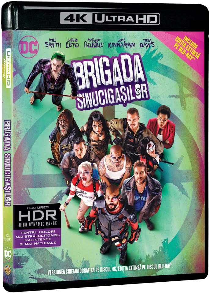 Brigada Sinucigasilor 4K (Blu Ray Disc) / Suicide Squad | David Ayer