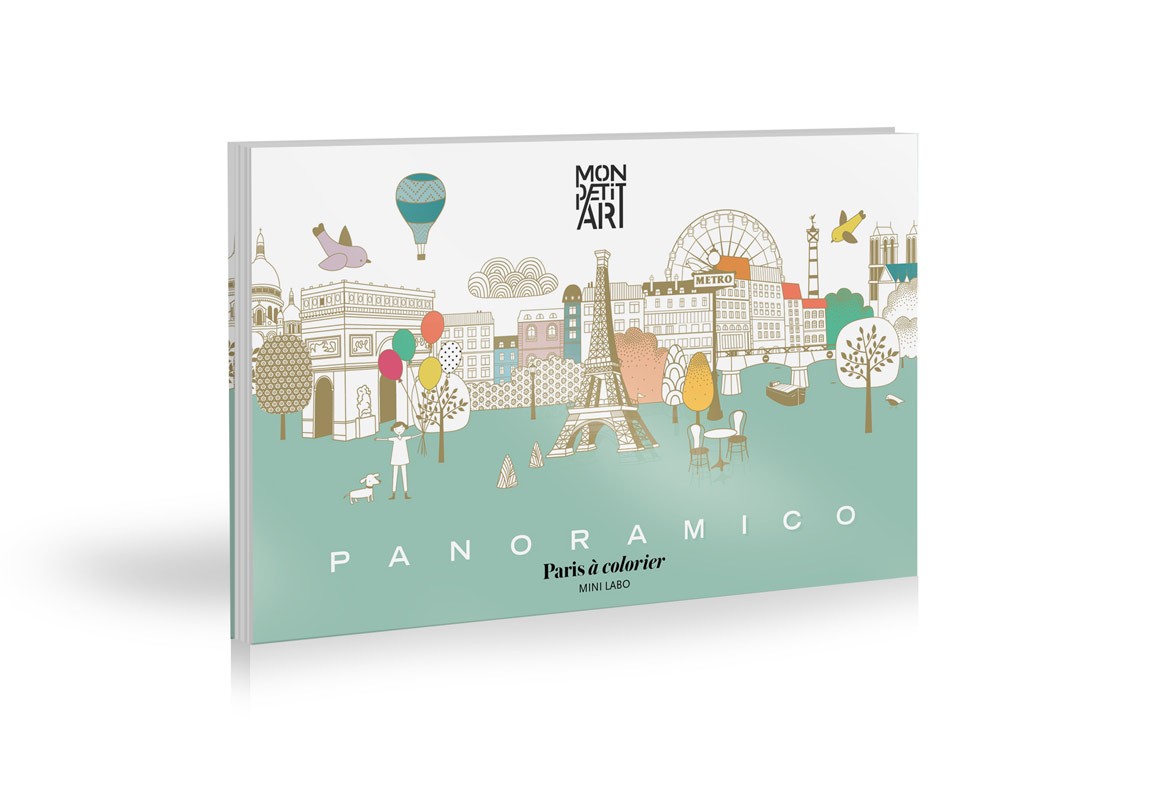 Set Carti postale - Panoramico Paris | Mon Petit Art