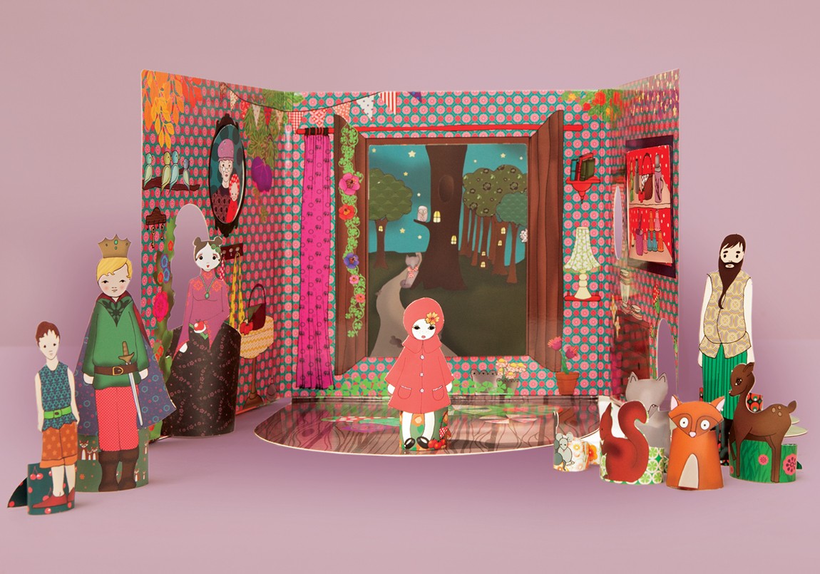 Teatru de papusi - Dolls Scenario | Mon Petit Art