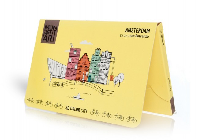 Macheta 3D :Amsterdam - Color City | Mon Petit Art