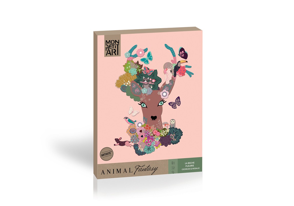 Kit decorativ - Animal Fantasy | Mon Petit Art - 4 | YEO