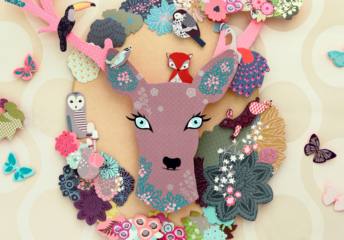 Kit decorativ - Animal Fantasy | Mon Petit Art