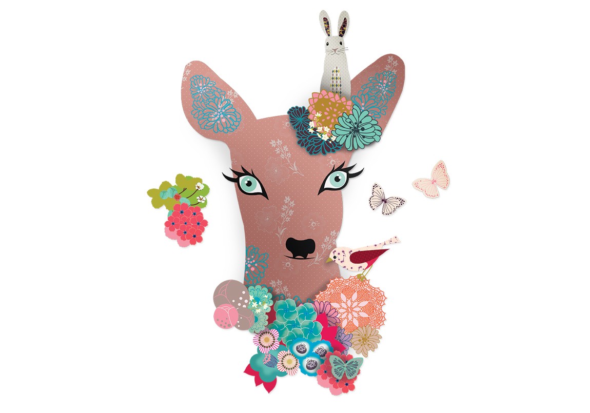 Kit decorativ - Animal Fantasy | Mon Petit Art - 3 | YEO