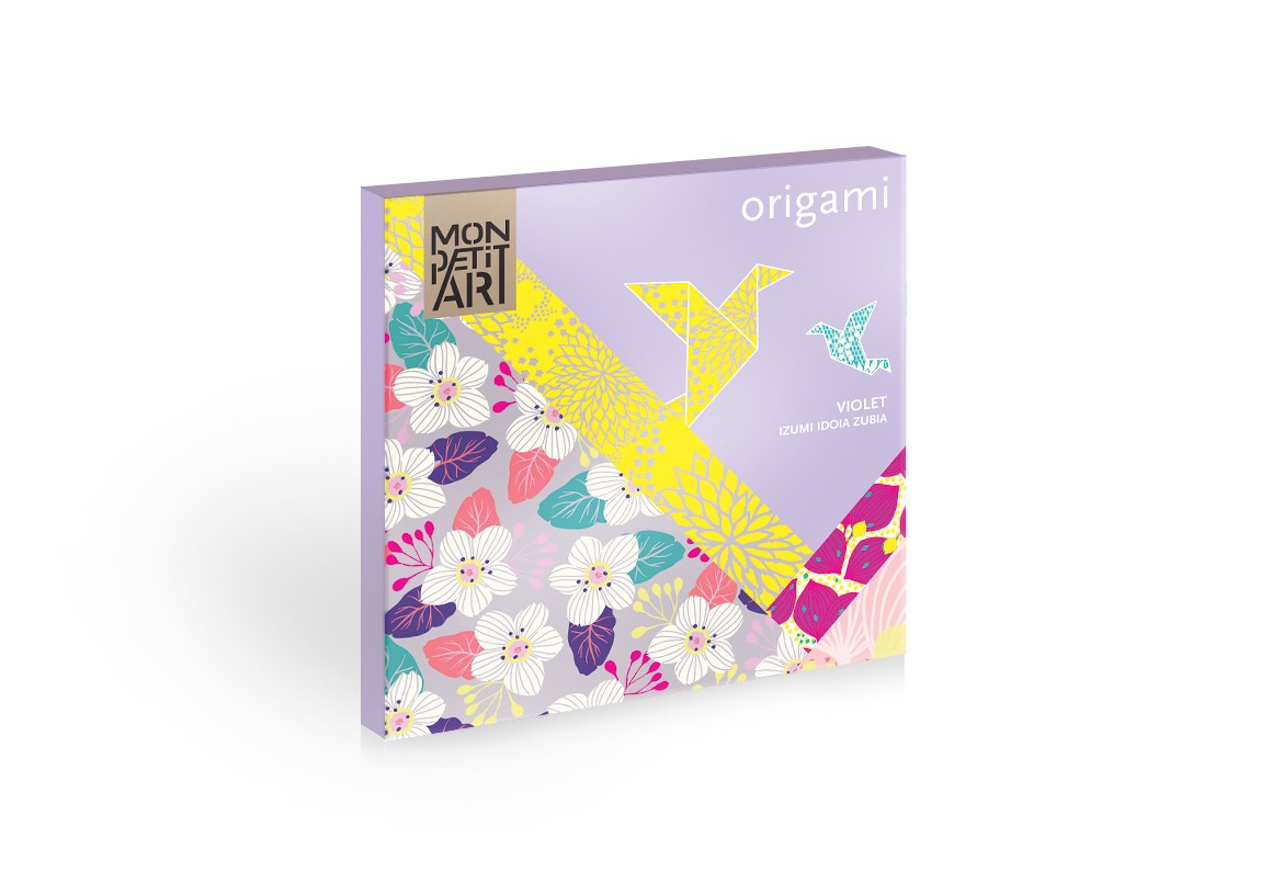 Origami - Violet | Mon Petit Art