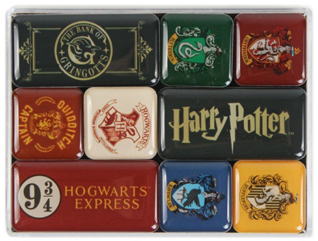 Set 9 magneti - Epoxy - Harry Potter | Half Moon Bay