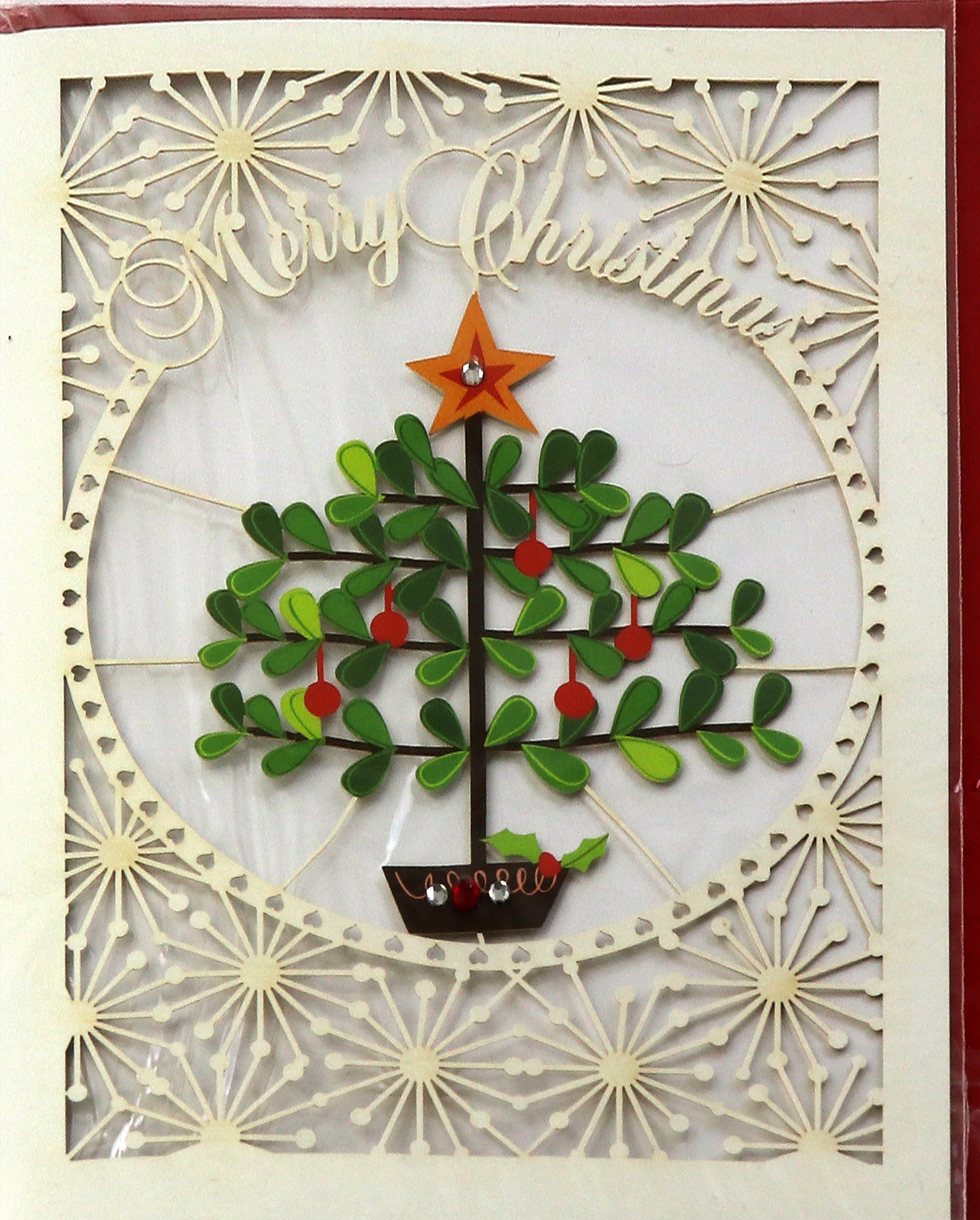  Felicitare - Merry Christmas Tree | Alljoy Design 
