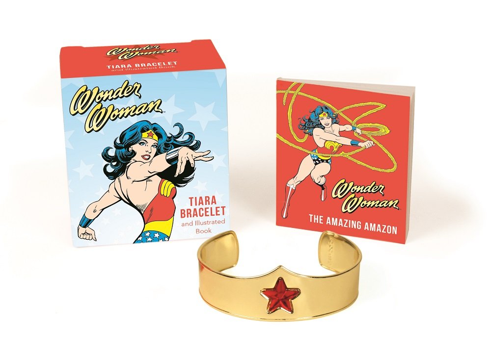 Wonder Woman Bracelet and Illustrated Book | Matthew Manning