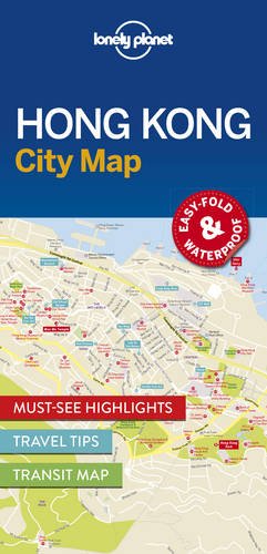 Lonely Planet Hong Kong City Map |