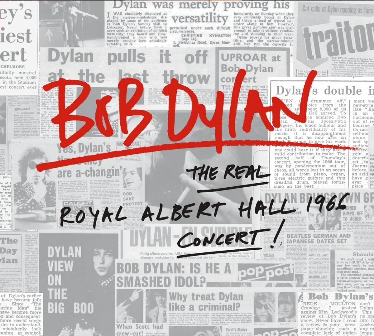 The Real Royal Albert Hall 1966 Concert – Vinyl | Bob Dylan 1966 poza noua