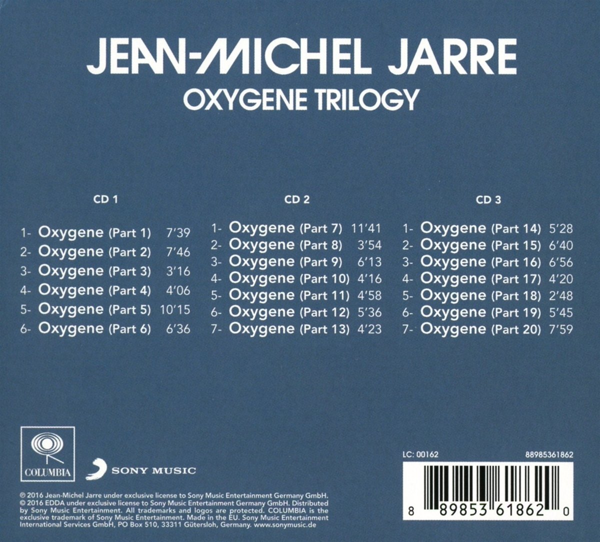 Oxygene Trilogy | Jean-Michel Jarre - 1 | YEO