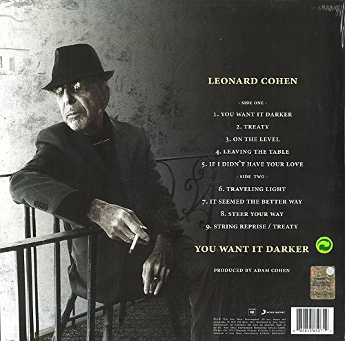 You Want It Darker - Vinyl | Leonard Cohen - 1 | YEO